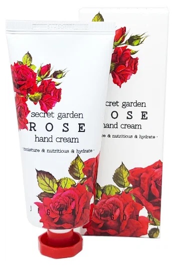 Крем для рук с экстрактом розы JIGOTT SECRET GARDEN ROSE HAND CREAM, 10