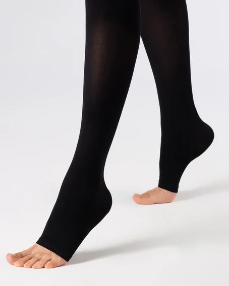 Чулки компрессионные 1 класс, открытый носок Ofa Bamberg Classic CO210-BL