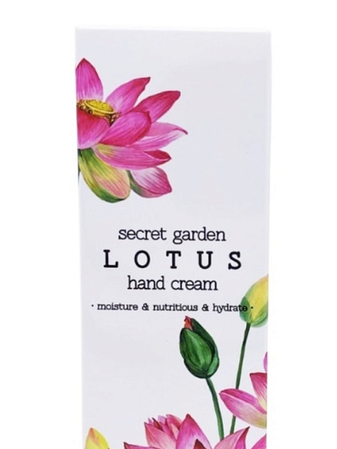 Крем для рук с экстрактом лотоса JIGOTT SECRET GARDEN LOTUS HAND CREAM