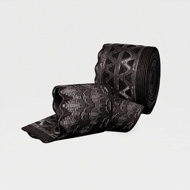 Чулки компрессионные с ажурной резинкой (закрытый носок) 2 класс Idealista ID-301