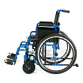 Кресло-коляска инвалидная 514 А (ширина 41 см, литые задние колеса)