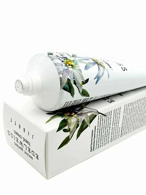 Крем для рук с эдельвейсом JIGOTT SECRET GARDEN EDELWEISS HAND CREAM 100 мл